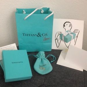 Tiffany & Co. Heart Tag Stud Earrings